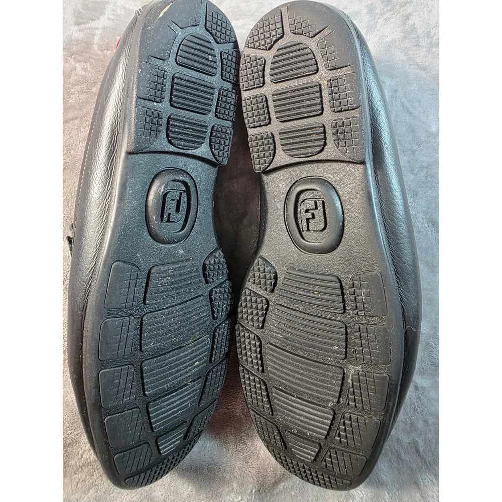 FootJoy Club  Driving Mocs Casuals Loafers‎ Mens 12 Black Leather